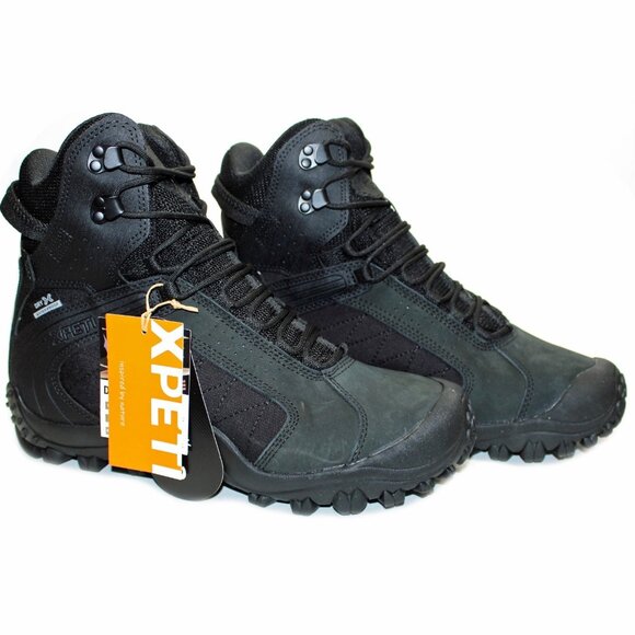 XPETI Duty Men's Raptor Tactical Boots Black Size 11 Waterproof HRM171-110450